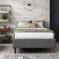 Alexandra Double Bed Base Dark Grey -Home Luxe Store alexandra double bed base dark grey bedzy australia abn 18 642 972 209 463233