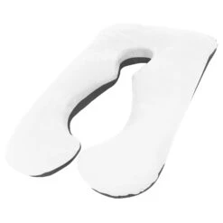 Australian Made Maternity Body Pillow With Pillowcase - Black & White