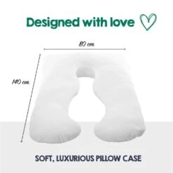 Australian Made Maternity Body Pillow With Pillowcase - Ocean -Home Luxe Store australian made maternity body pillow with pillowcase ocean bedzy australia abn 18 642 972 209 753597