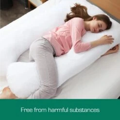 Australian Made Maternity Body Pillow With Pillowcase - Sky -Home Luxe Store australian made maternity body pillow with pillowcase sky bedzy australia abn 18 642 972 209 246091