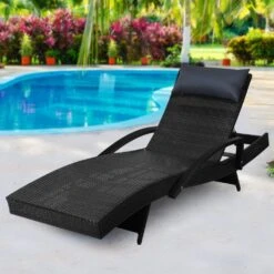 Bianca Outdoor Sun Lounger Chair With Pillow Headrest - Black 15 Bianca Outdoor Sun Lounger Chair With Pillow Headrest - Black -Home Luxe Store bianca outdoor sun lounger chair with pillow headrest black bedzy australia 393712