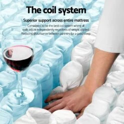 Queen Package | Dunelight LED Bed Black & Devon Euro Top Mattress (Medium) -Home Luxe Store devon euro top pocket spring mattress 31cm thick queen bedzy australia 904163 61875e9c 5ad7 48c7 a0e5 5b84ea864f48