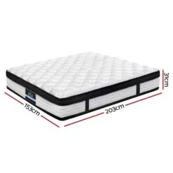 Queen Package | Dunelight LED Bed Black & Devon Euro Top Mattress (Medium) -Home Luxe Store devon euro top pocket spring mattress 31cm thick queen bedzy australia 988772 179c713e d5e8 460c adff 1d9417ea03be