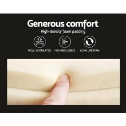 Double Package | Coogee Bed White & Normay Series Pillow Top Mattress (Medium Firm) -Home Luxe Store double package coogee bed white normay series pillow top mattress medium firm bedzy australia 278482