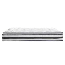 Double Package | Stockton Bed & Normay Series Pillow Top Mattress (Medium Firm) -Home Luxe Store double package stockton bed normay series pillow top mattress medium firm bedzy australia 129617