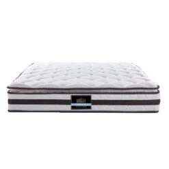 Double Package | Stockton Bed & Normay Series Pillow Top Mattress (Medium Firm) -Home Luxe Store double package stockton bed normay series pillow top mattress medium firm bedzy australia 220542