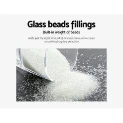 Extra Small Kids Weighted Calming Blanket 2.3KG Dark Grey -Home Luxe Store extra small kids weighted calming blanket 23kg dark grey bedzy australia 816714