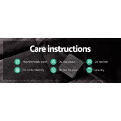 Faux Mink Quilt Comforter Fleece Throw Blanket Doona Charcoal Super King 14 Faux Mink Quilt Comforter Fleece Throw Blanket Doona Charcoal Super King -Home Luxe Store faux mink quilt comforter fleece throw blanket doona charcoal super king bedzy australia 334740