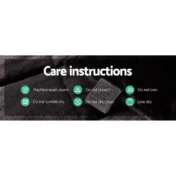 Faux Mink Quilt Comforter Throw Blanket Doona Charcoal Queen -Home Luxe Store faux mink quilt comforter throw blanket doona charcoal queen bedzy australia 727077