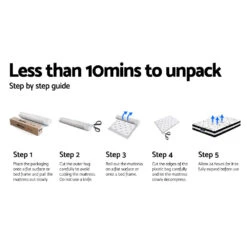 Franky Euro Top Cool Gel Pocket Spring Mattress 34cm Thick - Double 17 Franky Euro Top Cool Gel Pocket Spring Mattress 34cm Thick - Double -Home Luxe Store franky euro top cool gel pocket spring mattress 34cm thick double bedzy australia 388899