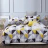 Geometric Queen Size Duvet Doona Quilt Cover Set