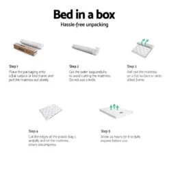 Arina Series Tight Top Mattress 13cm Thick - Double -Home Luxe Store giselle bedding 13cm mattress tight top double bedzy australia abn 18 642 972 209 138459