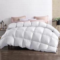 King Size Goose Down Quilt -Home Luxe Store giselle bedding king size goose down quilt bedzy australia 602299