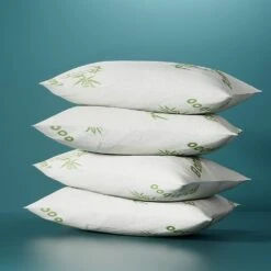 Giselle Hotel Pillow Bed Pillows 4 Pack Family Soft Medium Firm Bamboo Cover -Home Luxe Store giselle hotel pillow bed pillows 4 pack family soft medium firm bamboo cover bedzy australia abn 18 642 972 209 783174