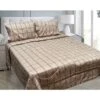 Hotel Living 3 Pce Light Weight Comforter Set Queen/King Oscar Chevron Checkers