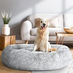 Dog Bed Pet Bed Cat Extra Large 110cm Charcoal -Home Luxe Store ipet dog bed pet bed cat extra large 110cm charcoal pet care dog supplies bedzy australia 944527