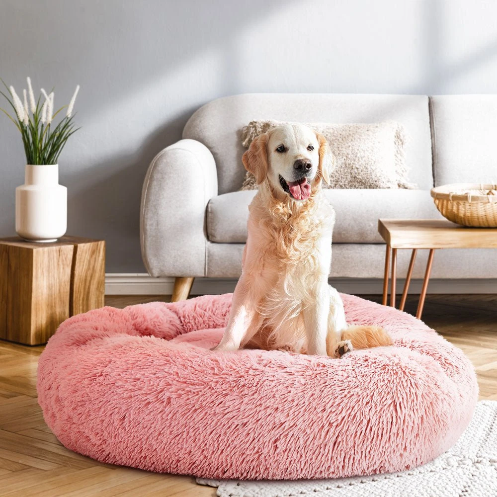 Pet Bed Dog Bed Cat Large 90cm Pink 7 Pet Bed Dog Bed Cat Large 90cm Pink - Image 7