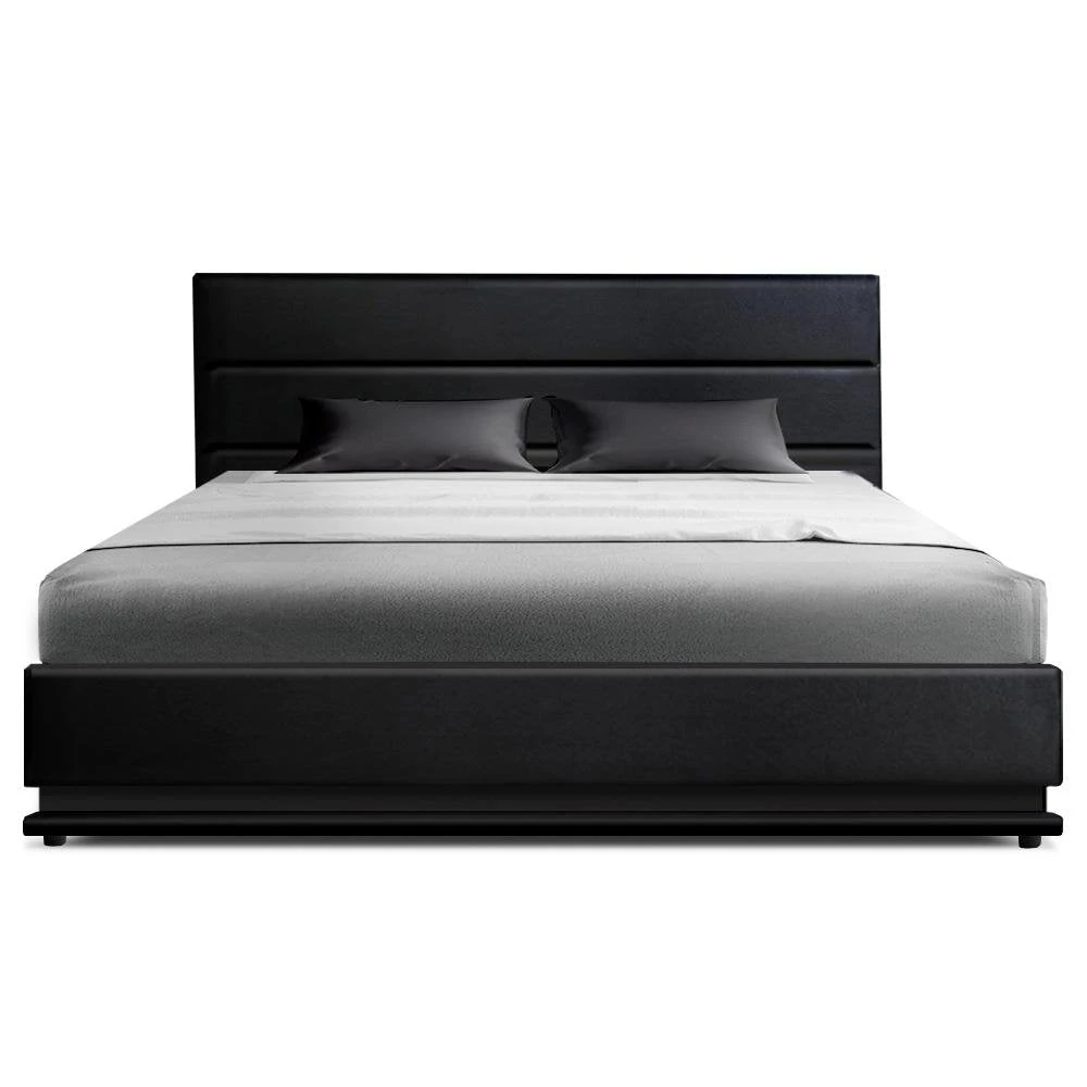 King Package | Henley LED Bed Black & Bonita Euro Top Mattress (Medium Firm) 7 King Package | Henley LED Bed Black & Bonita Euro Top Mattress (Medium Firm) - Image 7