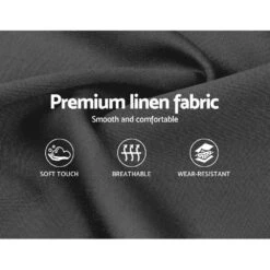 King Premium Package | Elouera Bed Charcoal, Algarve Euro Top Mattress (Medium Firm) & Bamboo Mattress Topper! -Home Luxe Store king premium package elouera bed charcoal algarve euro top mattress medium firm bonus mattress topper bedzy australia 656205