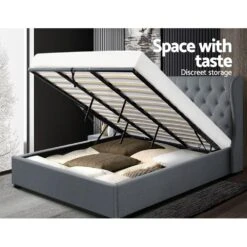 King Premium Package | Elouera Bed Grey, Luna Series Euro Top Mattress (Medium Firm) & Bamboo Mattress Topper! -Home Luxe Store king premium package elouera bed grey luna series euro top mattress medium firm bonus mattress topper bedzy australia 313977