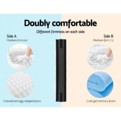 King Premium Package | Trinity Bed Charcoal, Luna Series Euro Top Mattress (Medium Firm) & Bamboo Mattress Topper! -Home Luxe Store king premium package trinity bed charcoal luna series euro top mattress medium firm bonus mattress topper bedzy australia 419634