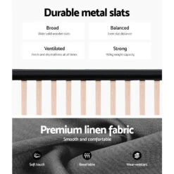 King Single Package | Bronte Storage Bed Frame Grey & Bonita Euro Top Mattress (Medium Firm) -Home Luxe Store king single package bronte storage bed frame grey bonita euro top mattress medium firm bedzy australia abn 18 642 972 209 729882