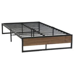 King Single Package | Oslo Metal Bed Frame Black & Bonita Euro Top Mattress (Medium Firm) -Home Luxe Store king single package oslo metal bed frame black bonita euro top mattress medium firm bedzy australia 538454