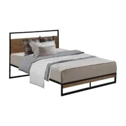 King Single Package | Stockton Bed Frame & Bonita Euro Top Mattress (Medium Firm) -Home Luxe Store king single package stockton bed frame bonita euro top mattress medium firm bedzy australia abn 18 642 972 209 369401