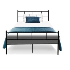 King Single Package | Wategos Metal Bed Frame Black & Bonita Euro Top Mattress (Medium Firm) -Home Luxe Store king single package wategos metal bed frame black bonita euro top mattress medium firm bedzy australia abn 18 642 972 209 965699