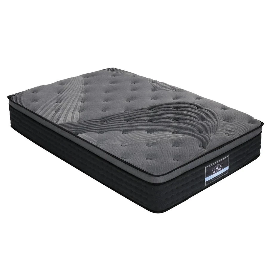King Single Premium Package | Henley LED Storage Bed Frame Black, Alanya Euro Top Pocket Spring Mattress (Medium Firm) & Pillowtop Mattress Topper 10 King Single Premium Package | Henley LED Storage Bed Frame Black, Alanya Euro Top Pocket Spring Mattress (Medium Firm) & Pillowtop Mattress Topper - Image 10