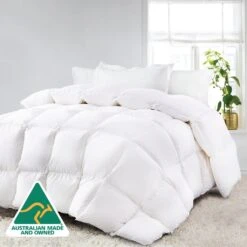 Luxor Ultra Warm Winter Microfibre Quilt 800GSM (Queen) (Made In Aus)
