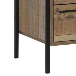 Mascot Bedside Table Oak Colour -Home Luxe Store mascot bedside table oak colour bedzy australia 151549