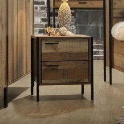 Mascot Bedside Table Oak Colour -Home Luxe Store mascot bedside table oak colour bedzy australia 424847