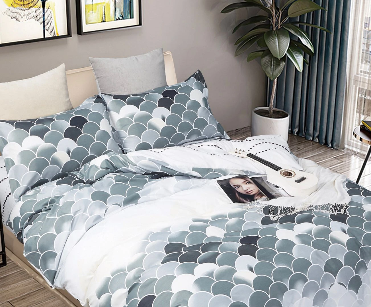 Millie Super King Size Quilt/Doona/Duvet Cover Set 2 Millie Super King Size Quilt/Doona/Duvet Cover Set - Image 2