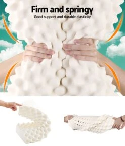Natural Latex Pillow -Home Luxe Store natural latex pillow bedzy australia 413596