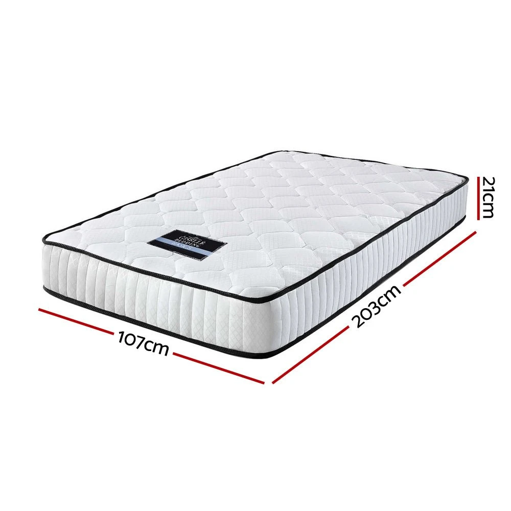 Peyton Pocket Spring Mattress 21cm Thick - King Single 2 Peyton Pocket Spring Mattress 21cm Thick - King Single - Image 2
