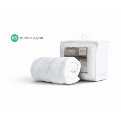 King Single Premium Package | Fion Boucle Gas Lift Bed Frame Cream White, Algarve Euro Top Pocket Spring Mattress (Medium Firm) & Pillowtop Mattress Topper -Home Luxe Store pillowtop mattress topper pillowtop king single bedzy australia abn 18 642 972 209 182510 438df0cb c162 4c4a bf33 c87d779028e2