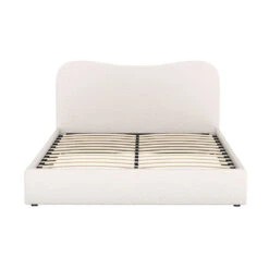 Queen Package | Albany Boucle Bed Frame & Bonita Euro Top Mattress (Medium Firm) -Home Luxe Store queen package albany boucle bed frame bonita euro top mattress medium firm baby kids kids furniture kids beds bed frames bedzy australia 992990