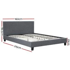 Queen Package | Coogee Bed Frame Grey & Bonita Euro Top Mattress (Medium Firm) -Home Luxe Store queen package coogee bed frame grey bonita euro top mattress medium firm bedzy australia abn 18 642 972 209 507989