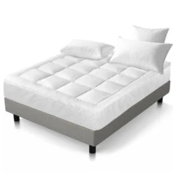 Queen Premium Package | Bedzy Luxe Hillsdale Bed Frame Grey, Luna Series Euro Top Mattress (Medium Firm) & Bamboo Mattress Topper! 30 Queen Premium Package | Bedzy Luxe Hillsdale Bed Frame Grey, Luna Series Euro Top Mattress (Medium Firm) & Bamboo Mattress Topper! -Home Luxe Store queen premium package bedzy luxe hillsdale bed frame grey luna series euro top mattress medium firm bamboo mattress topper bedzy australia 398617