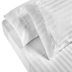 Royal Comfort 1200TC Sheet Set Damask Cotton Blend Ultra Soft Sateen Bedding Queen White -Home Luxe Store royal comfort 1200tc sheet set damask cotton blend ultra soft sateen bedding queen white bedzy australia 125390