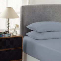 Royal Comfort 1500 Thread Count Cotton Rich Sheet Set 3 Piece Ultra Soft Bedding Double Indigo