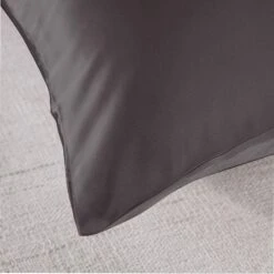 Royal Comfort Mulberry Soft Silk Hypoallergenic Pillowcase Twin Pack 51 X 76cm 51 X 76 Cm Charcoal -Home Luxe Store royal comfort mulberry soft silk hypoallergenic pillowcase twin pack 51 x 76cm 51 x 76 cm charcoal bedzy australia 274680