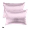 Royal Comfort Mulberry Soft Silk Hypoallergenic Pillowcase Twin Pack 51 X 76cm 51 X 76 Cm Lilac