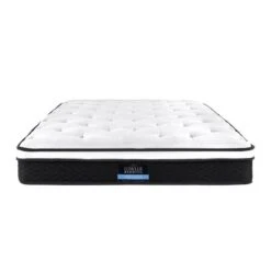 Single Package | Fairy Wooden Bed & Bonita Pillow Top Mattress (Medium Firm) -Home Luxe Store single package fairy wooden bed bonita pillow top mattress medium firm bedzy australia 824222