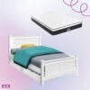 Single Package | Kids Cottesloe Storage Bed With Two Drawers & Bonita Pillow Top Mattress (Medium Firm)