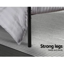 Single Package | Wategos Metal Bed & Bonita Pillow Top Mattress (Medium Firm) -Home Luxe Store single package wategos metal bed bonita pillow top mattress medium firm bedzy australia 859225