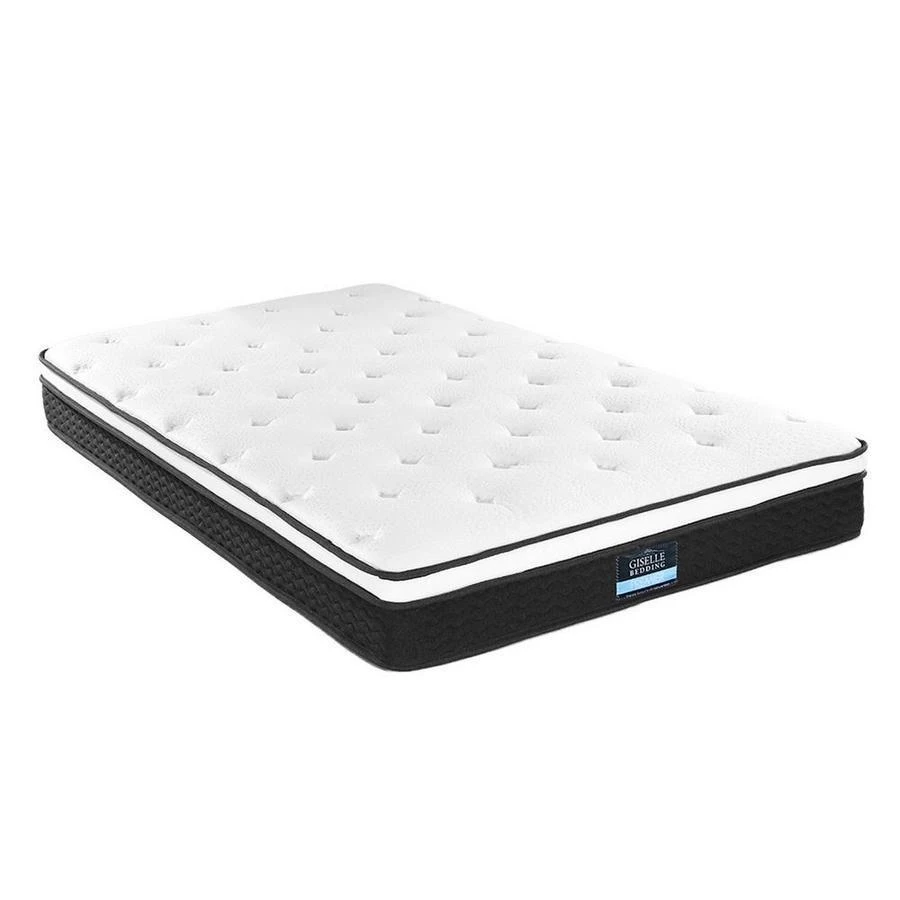 Single Package | Cottesloe Wooden Bed White & Bonita Pillow Top Mattress (Medium Firm) 5 Single Package | Cottesloe Wooden Bed White & Bonita Pillow Top Mattress (Medium Firm) - Image 5