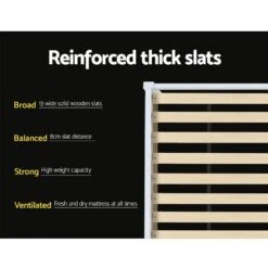 Single Package | Whitehaven Wooden Bed & Bonita Pillow Top Mattress (Medium Firm) -Home Luxe Store single package whitehaven wooden bed bonita pillow top mattress medium firm bedzy australia 415892