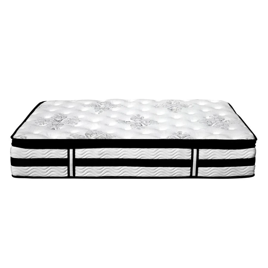 Single Premium Package | Coogee Bed Frame Grey, Algarve Euro Top Pocket Spring Mattress (Medium Firm) & Pillowtop Mattress Topper 11 Single Premium Package | Coogee Bed Frame Grey, Algarve Euro Top Pocket Spring Mattress (Medium Firm) & Pillowtop Mattress Topper - Image 11